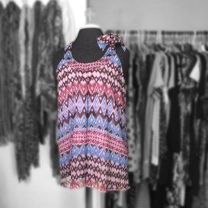 Prototype Purple Geometric Pattern Tank